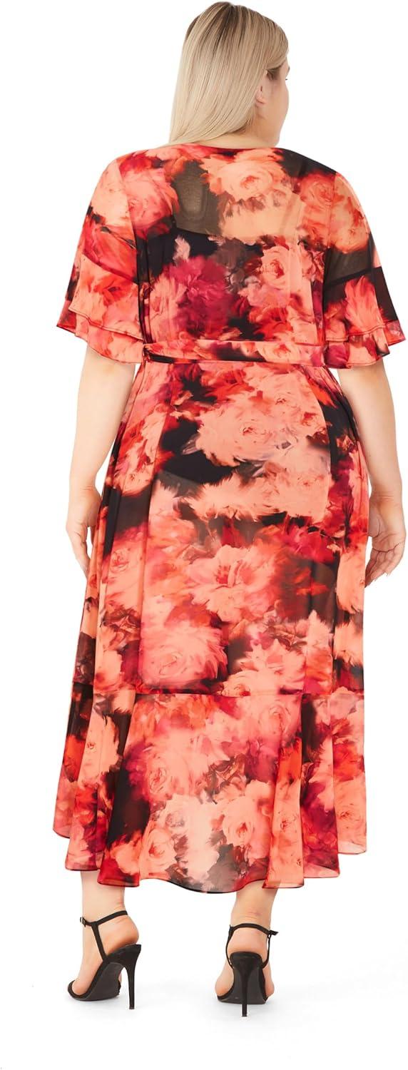 image:imageCity Chic Womens Cocktail Dress Hanna MaxiFloral