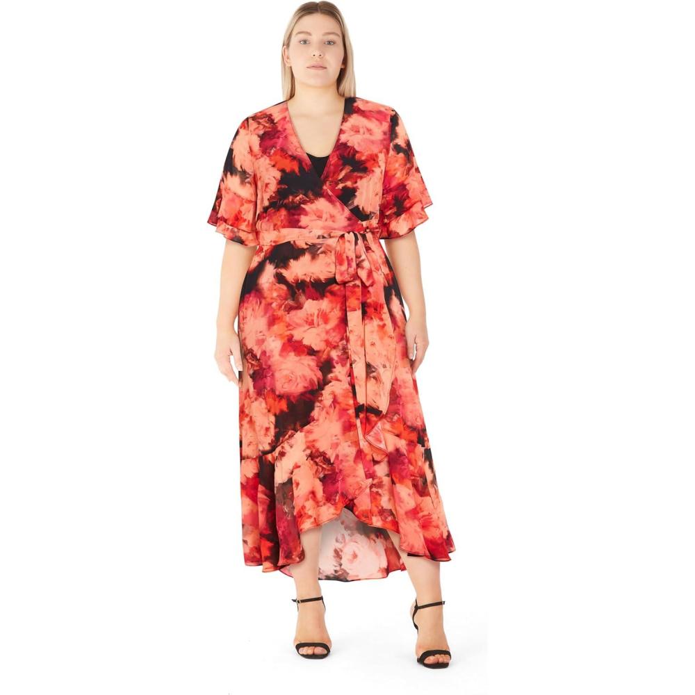image:imageCity Chic Womens Cocktail Dress  Hanna MaxiFloral