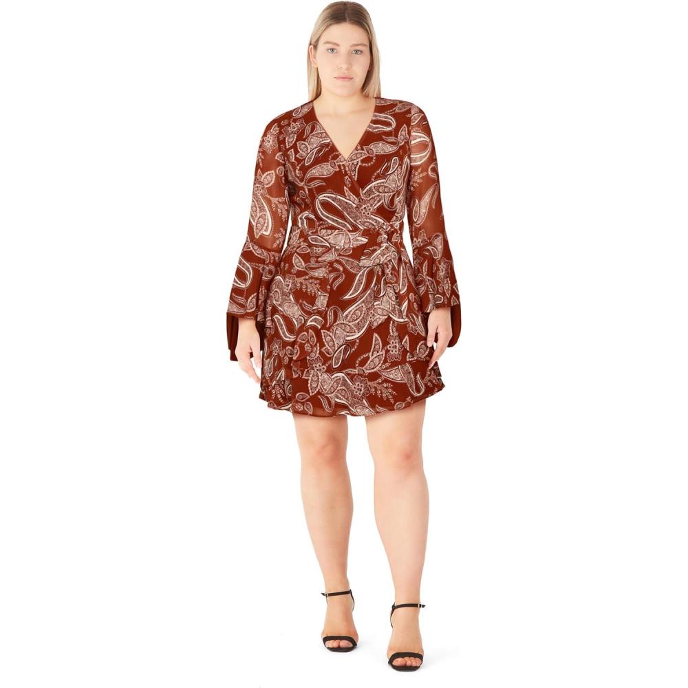 image:imageCity Chic Womens Plus Size Dress  DreamPaisley