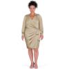 image:imageCity Chic Womens Cocktail Dress  MarloweTaupe