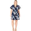 image:imageCity Chic Womens Plus Size Dress  Juna PrintNavy Print