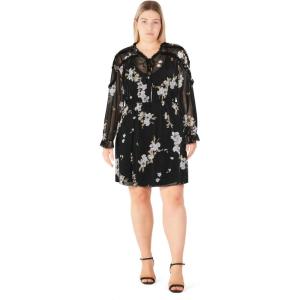 City Chic Womens Dress – Nina Print(Floral)