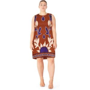 City Chic Women’s Plus Size Dress – Luna Print(Placement Print)
