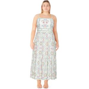 City Chic Women’s Plus Size Dress – Mira Print Maxi(Print)