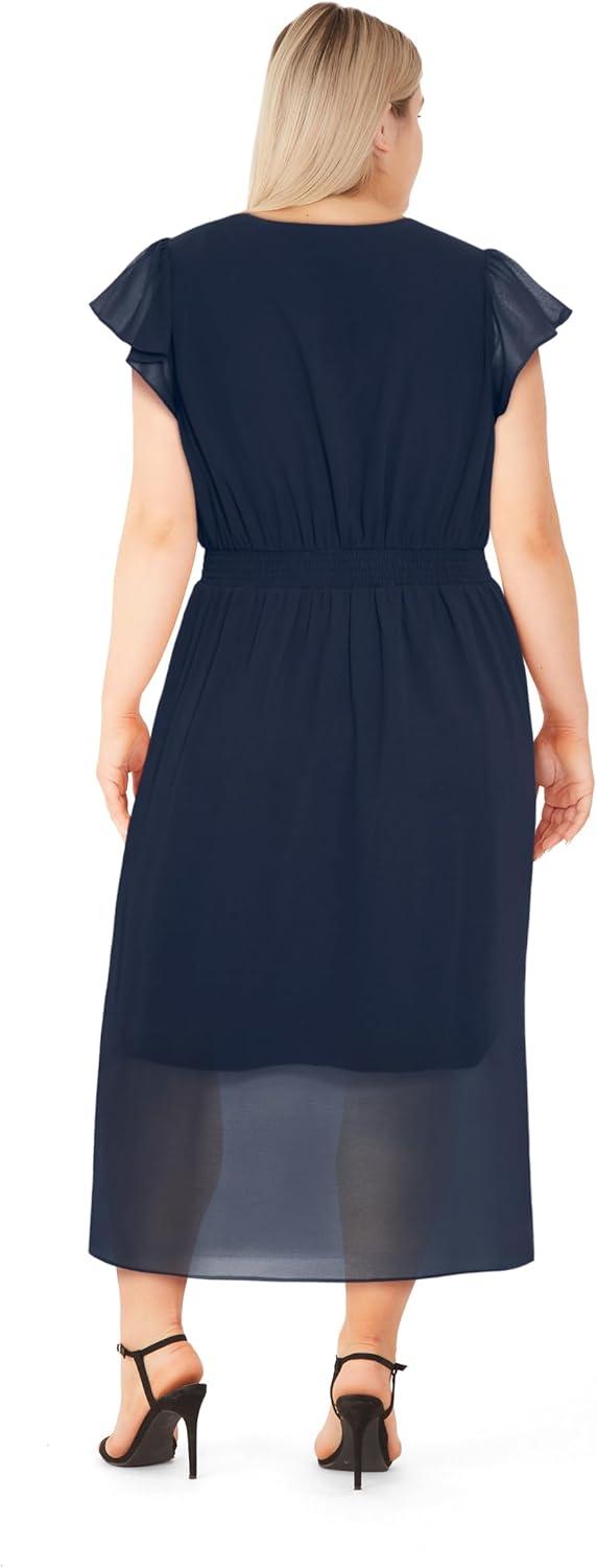 image:imageCity Chic Womens Cocktail Dress Flow SwingTrue Navy
