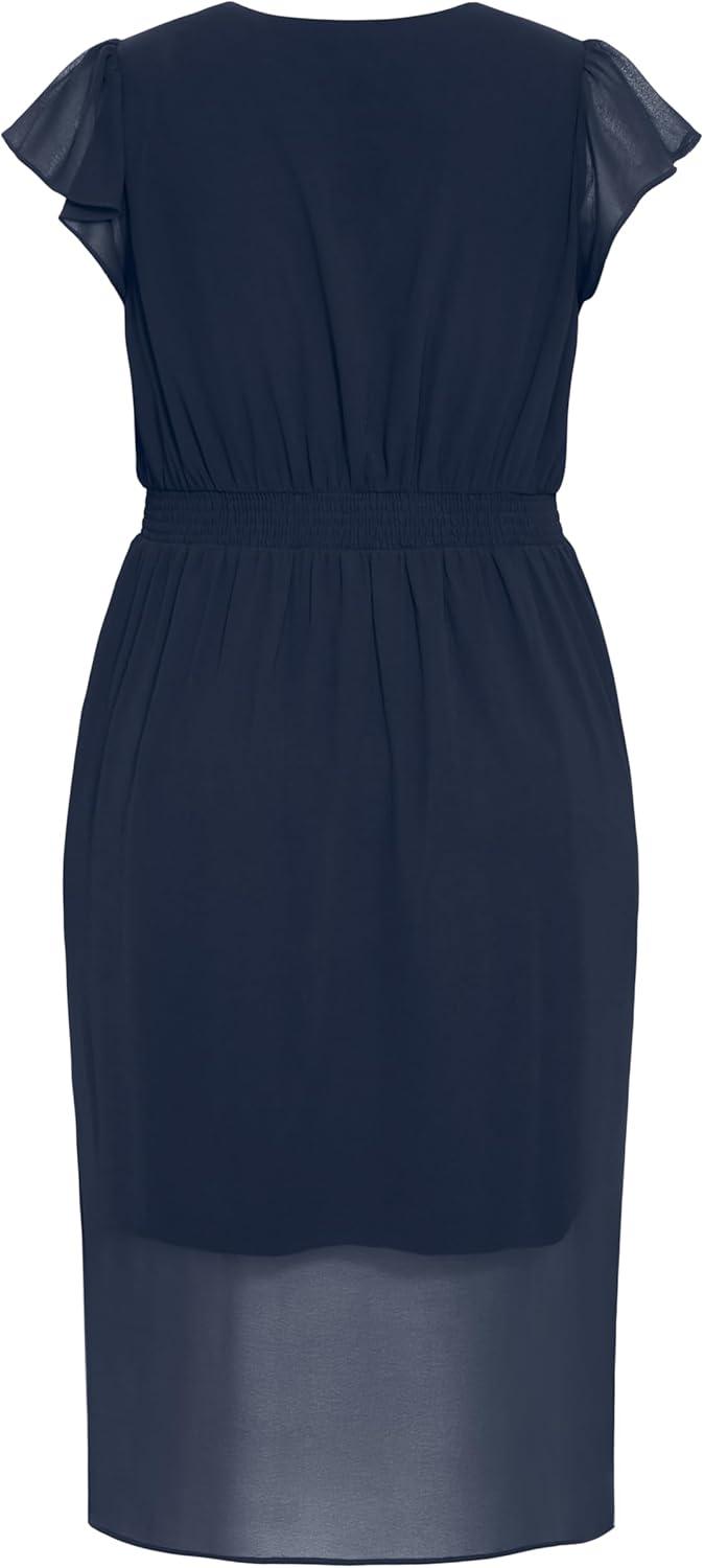 image:imageCity Chic Womens Cocktail Dress Flow SwingTrue Navy