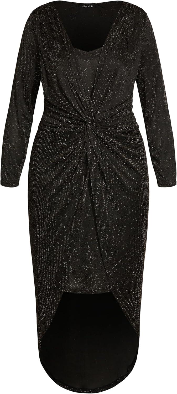 image:imageCity Chic Womens Cocktail Dress KaitlynBlack