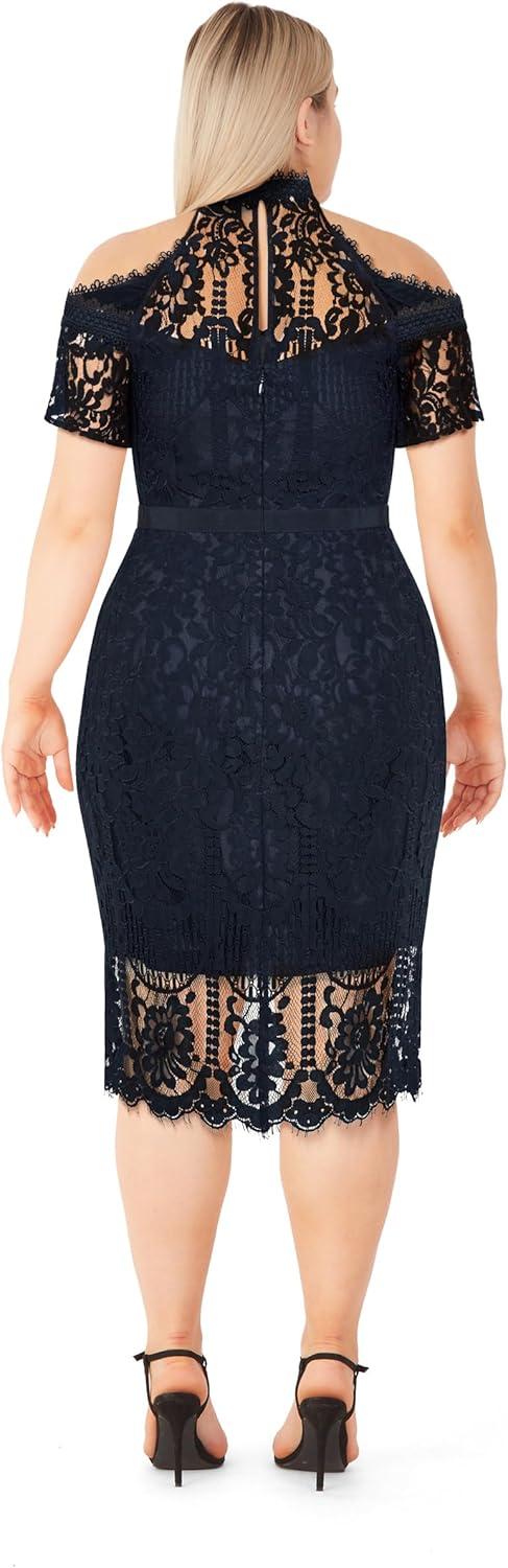 image:imageCity Chic Womens Cocktail Dress KennediNavy