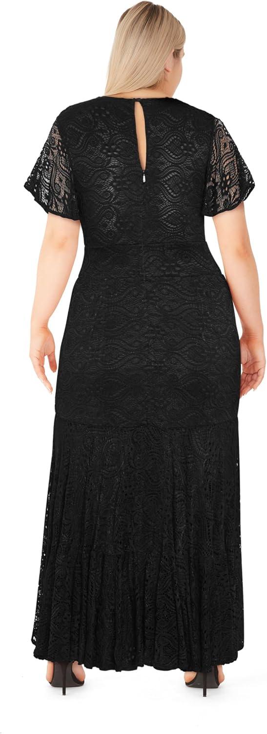 image:imageCity Chic Womens Cocktail Dress Lace MargoBlack