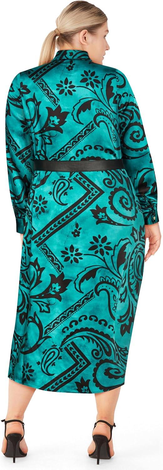 image:imageCity Chic Womens Dress AnyaBlue Paisley