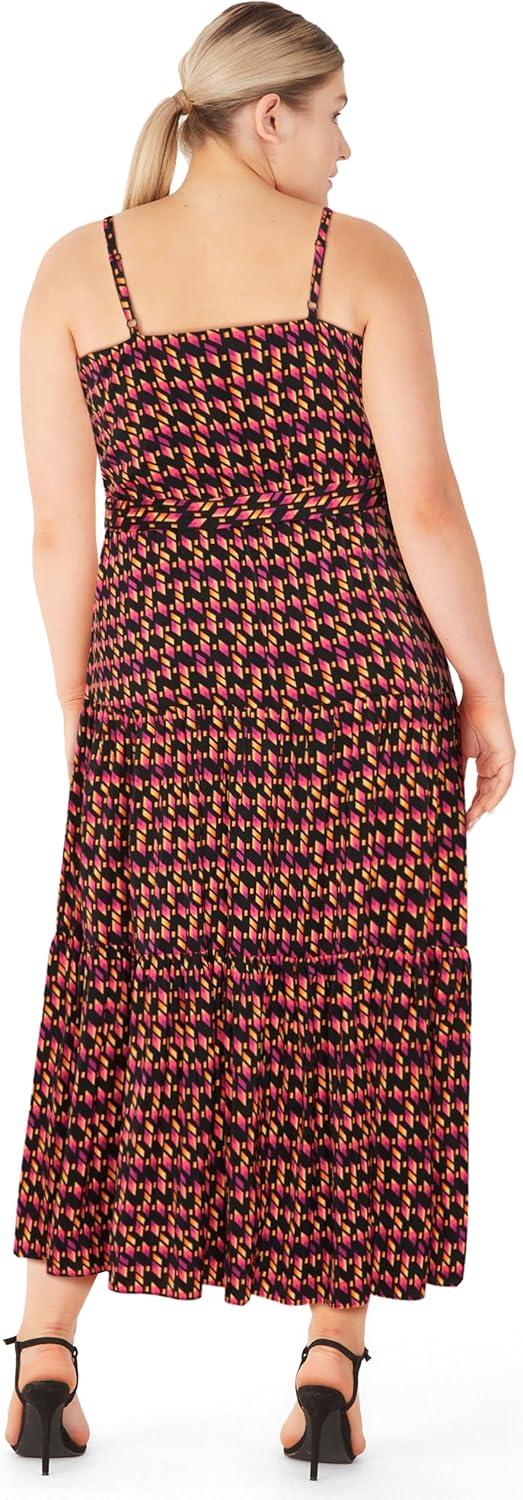 image:imageCity Chic Womens Dress Nova MaxiPrint