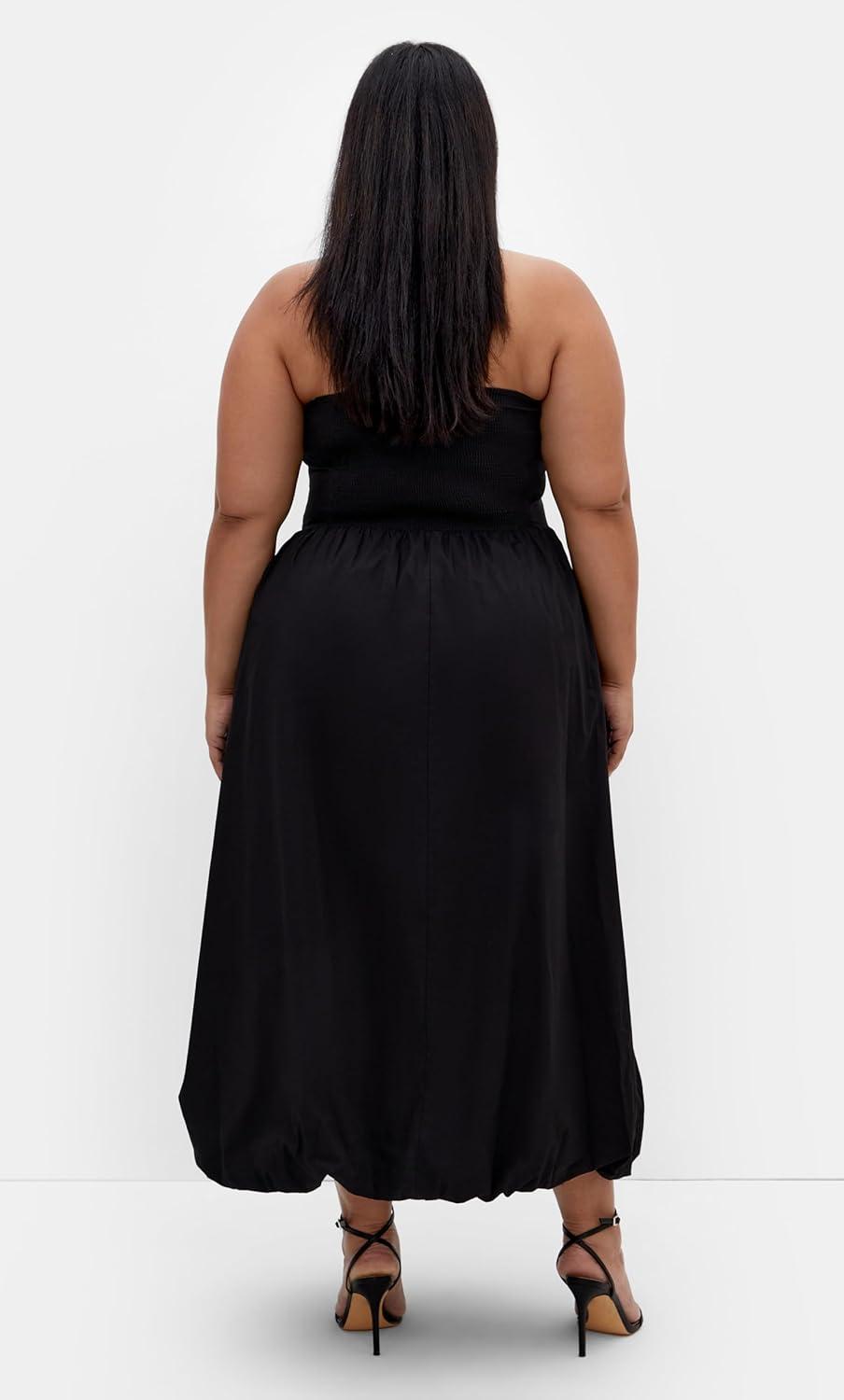 image:imageCity Chic Womens Plus Size Cocktail Dress Alina MaxiBlack