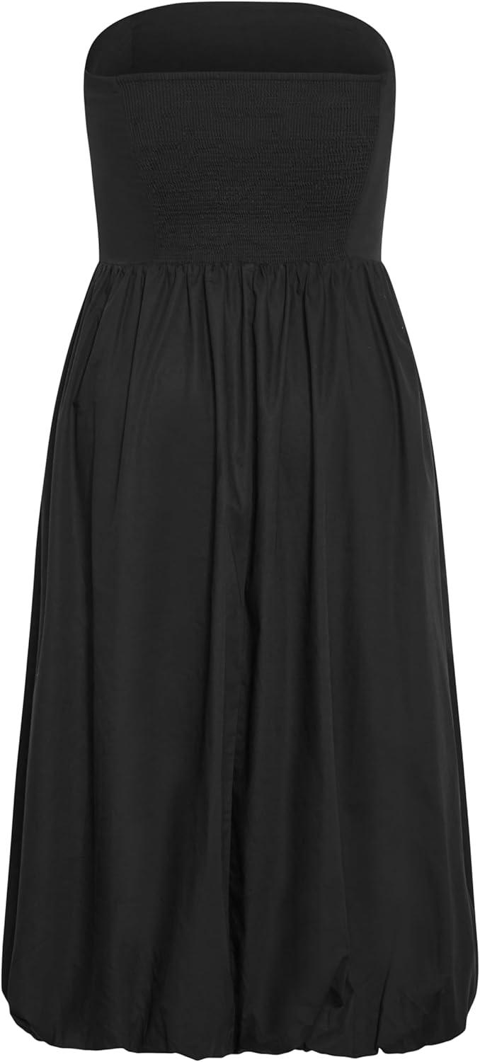 image:imageCity Chic Womens Plus Size Cocktail Dress Alina MaxiBlack