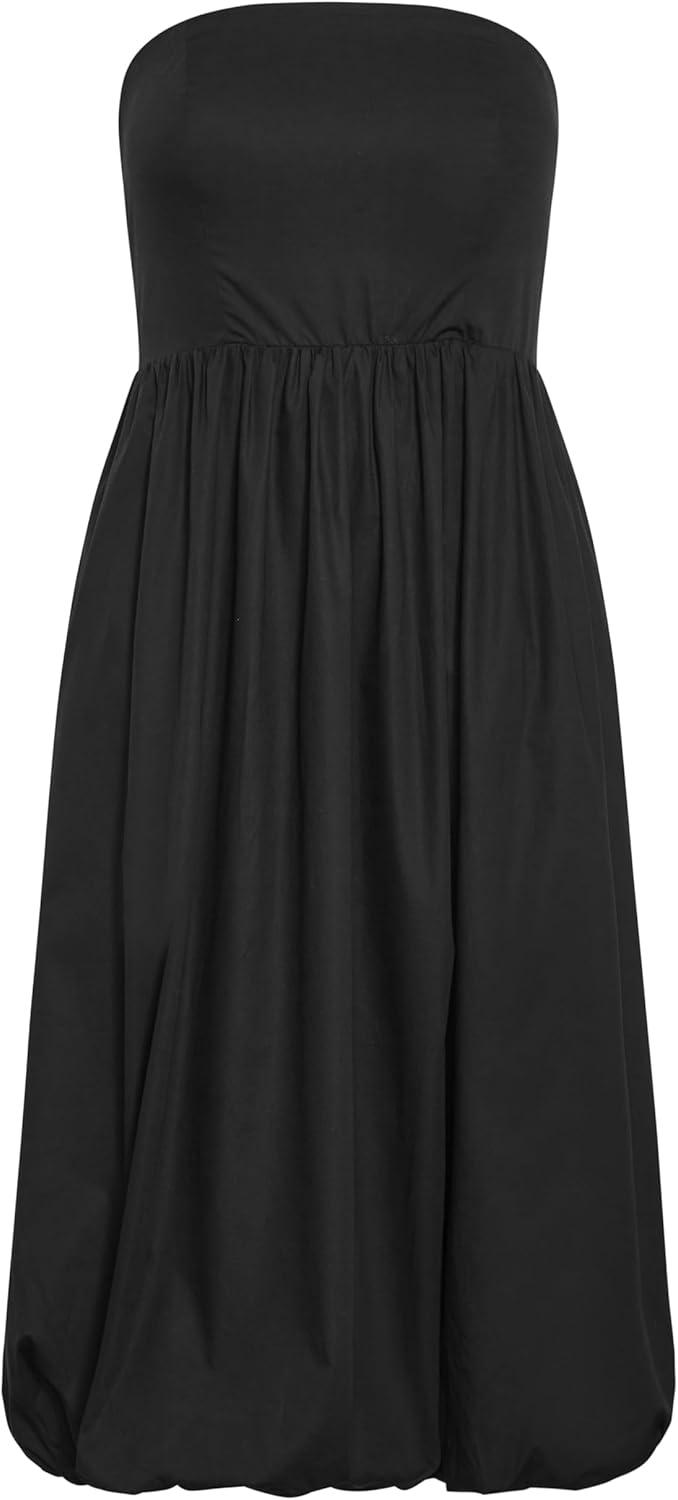 image:imageCity Chic Womens Plus Size Cocktail Dress Alina MaxiBlack
