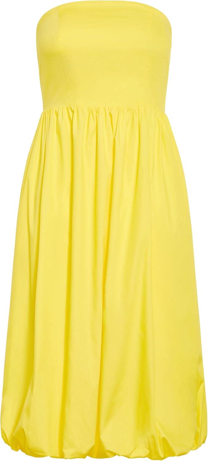 image:imageCity Chic Womens Plus Size Cocktail Dress Alina MaxiYellow