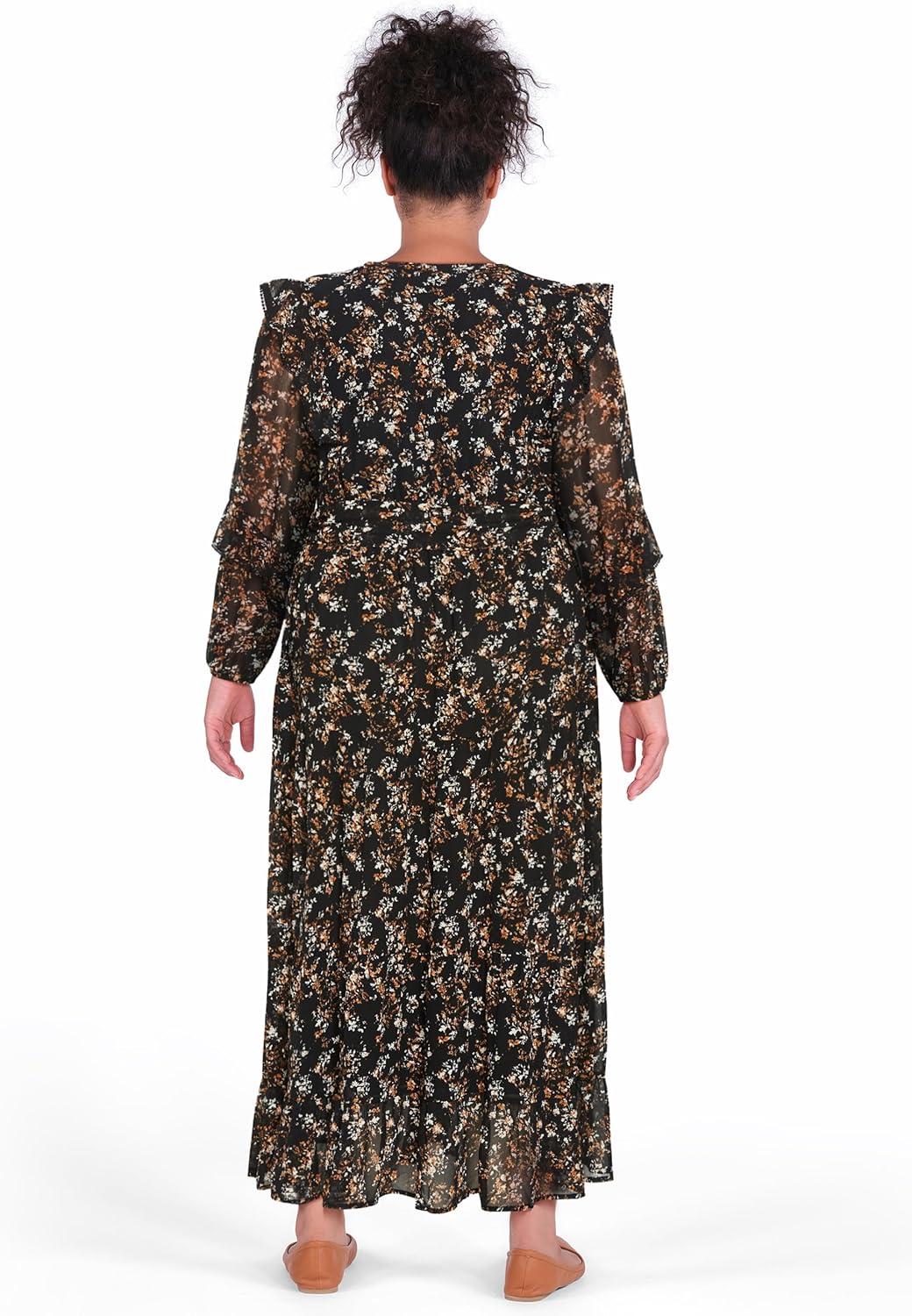 image:imageCity Chic Womens Plus Size Cocktail Dress Arielle MaxiFloral