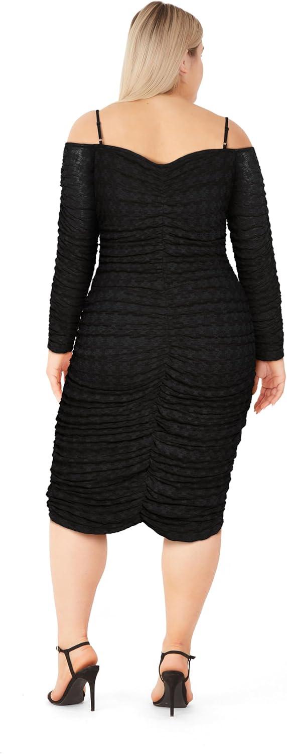 image:imageCity Chic Womens Plus Size Cocktail Dress EsmeraldaBlack