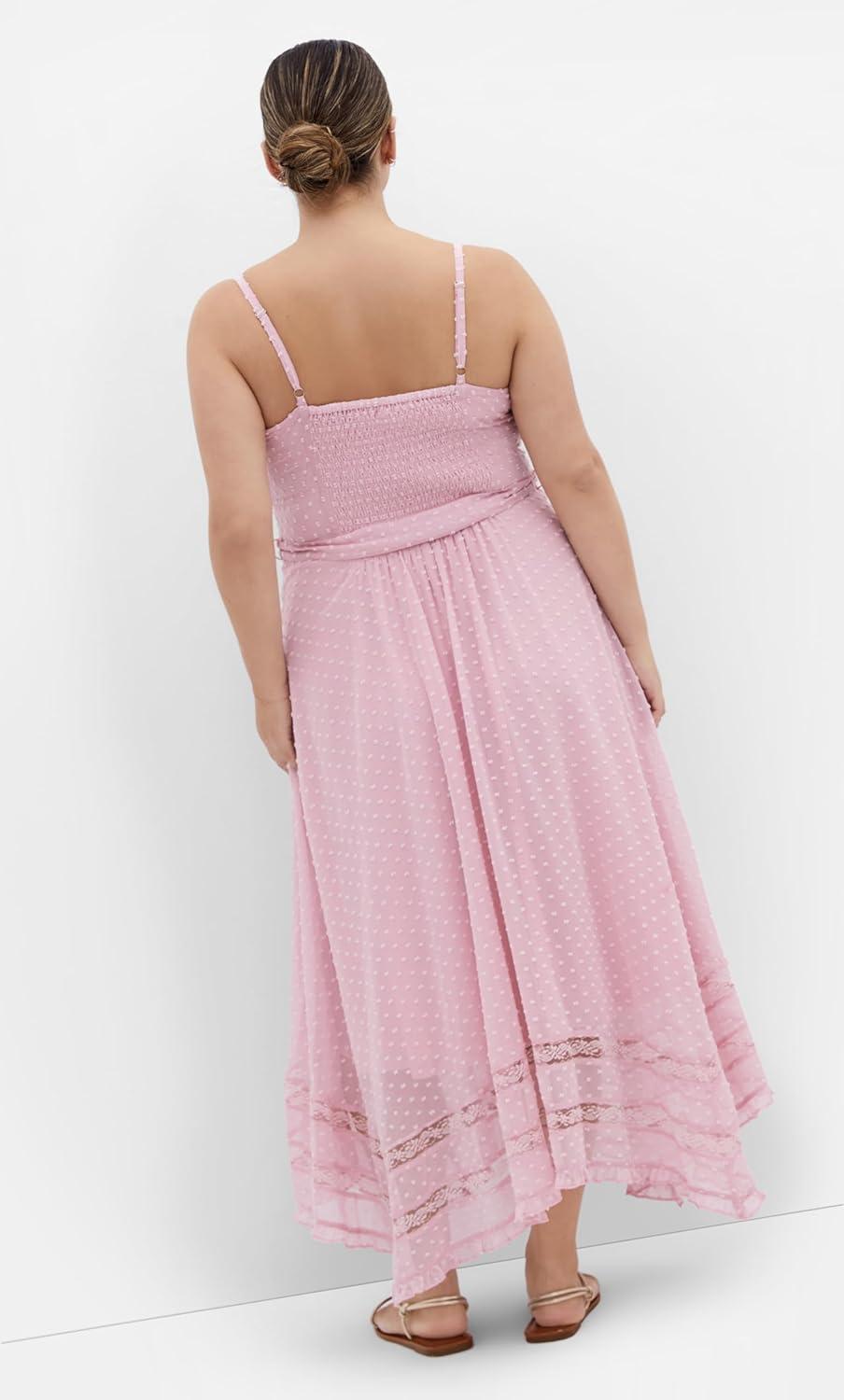 image:imageCity Chic Womens Plus Size Cocktail Dress Flirty NaturePink