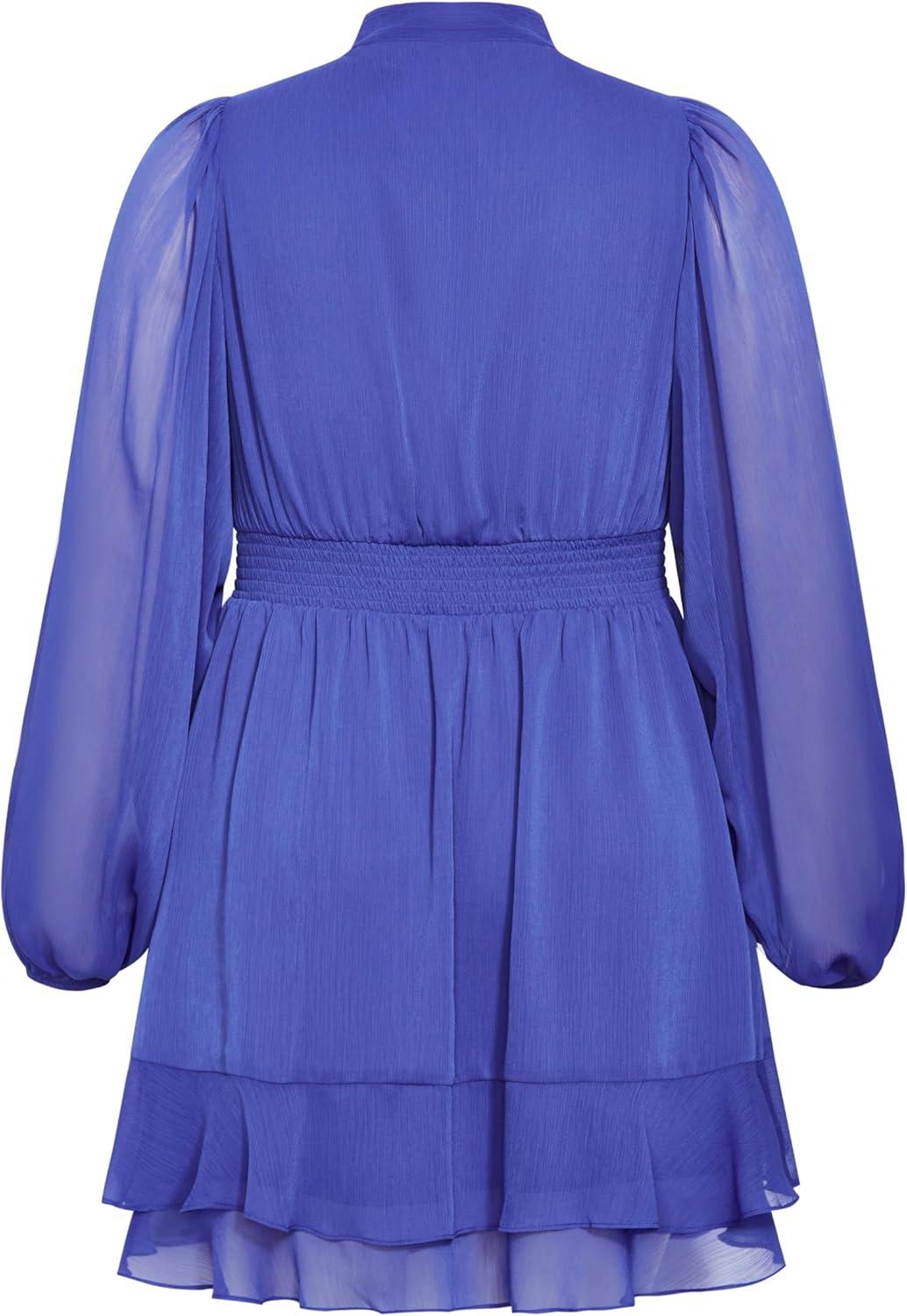 image:imageCity Chic Womens Plus Size Cocktail Dress KendallBlue