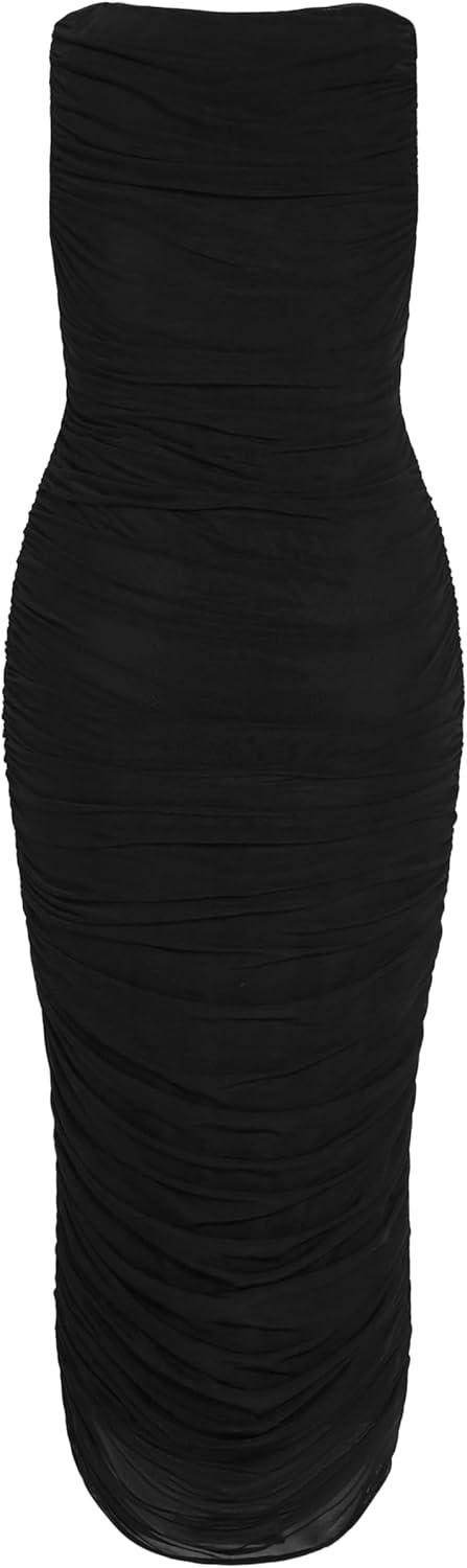 image:imageCity Chic Womens Plus Size Cocktail Dress Nova MidiBlack