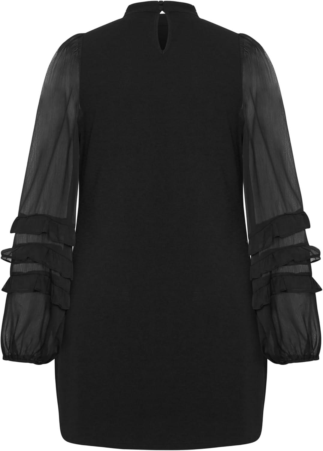 image:imageCity Chic Womens Plus Size Cocktail Dress Nyla MaiseBlack