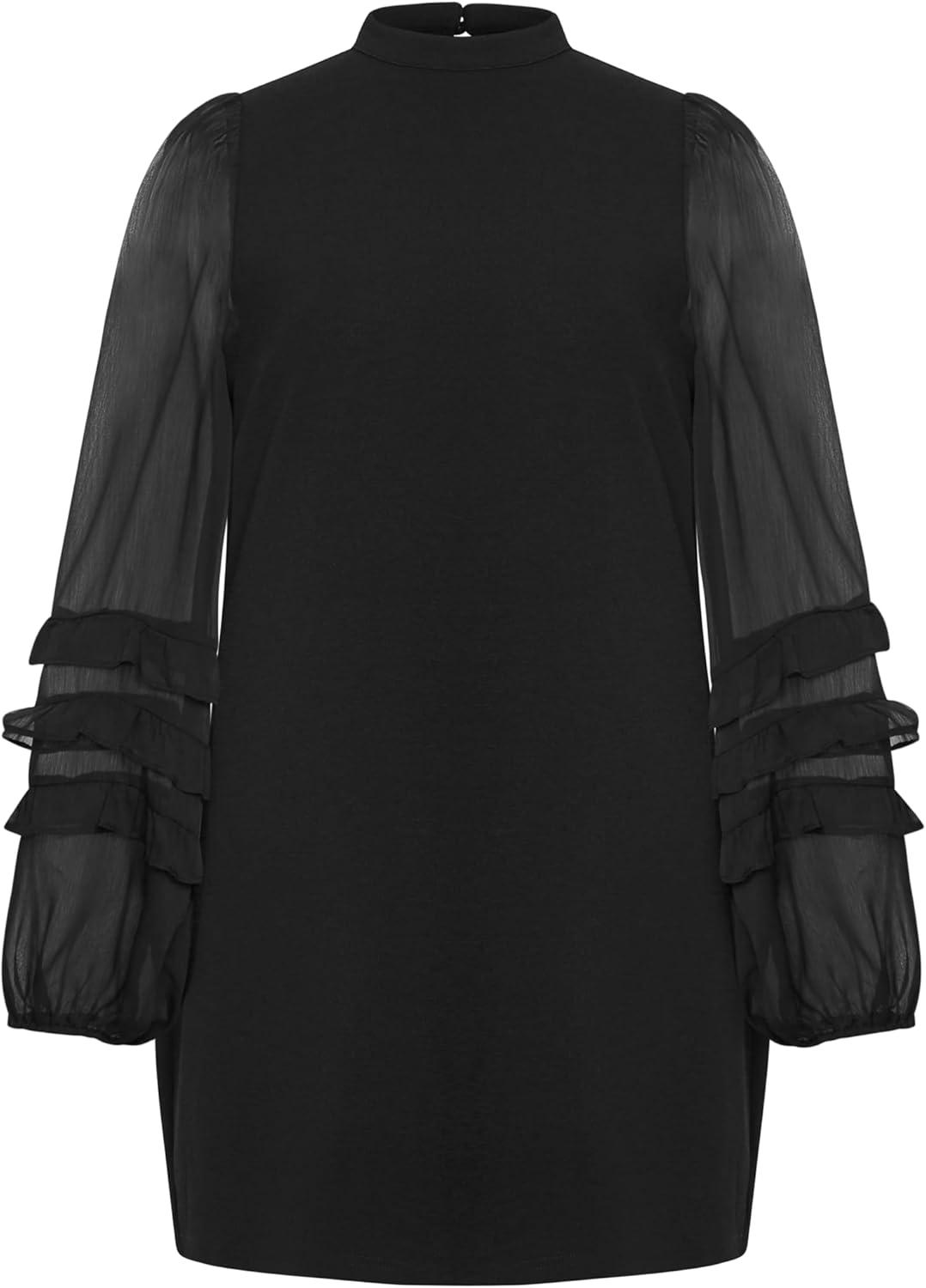 image:imageCity Chic Womens Plus Size Cocktail Dress Nyla MaiseBlack