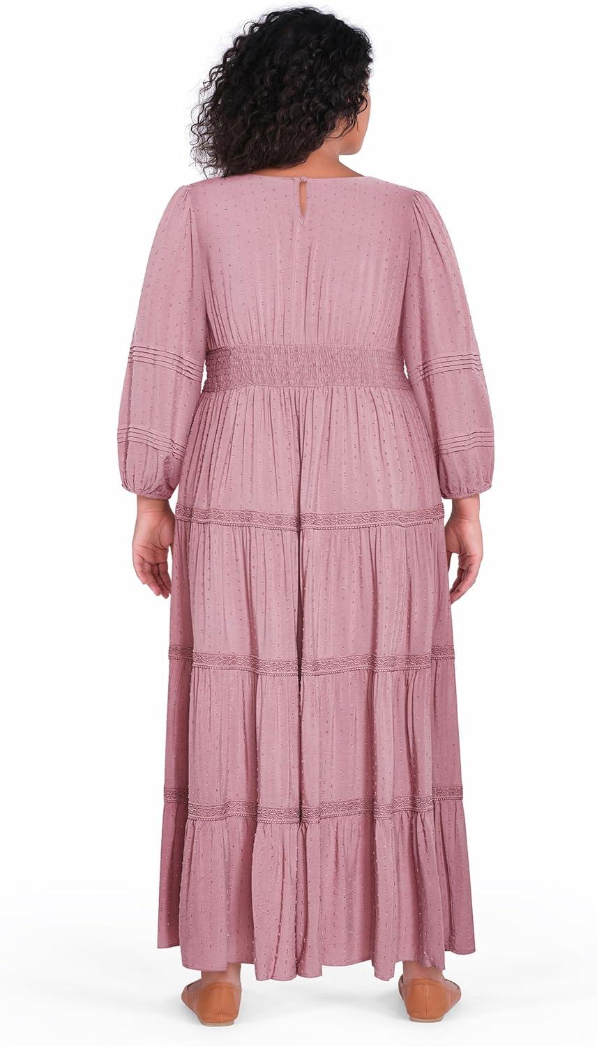 image:imageCity Chic Womens Plus Size Dress Brooklynn MaxiBlush