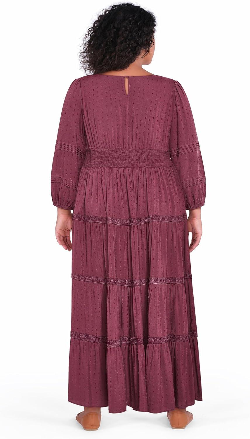 image:imageCity Chic Womens Plus Size Dress Brooklynn MaxiPurple
