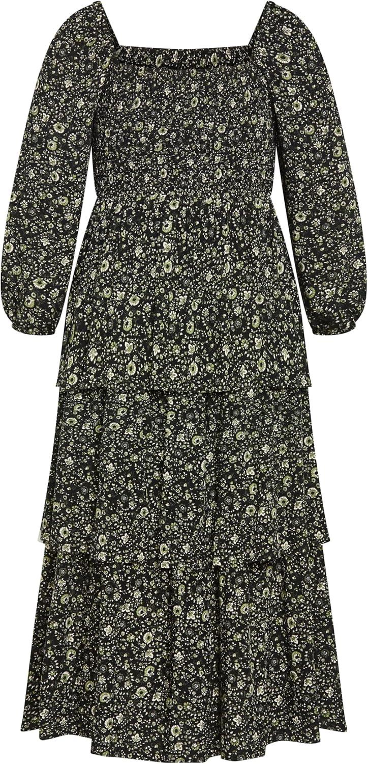 image:imageCity Chic Womens Plus Size Dress Cassidy Maxi StyleOlive Ditsy