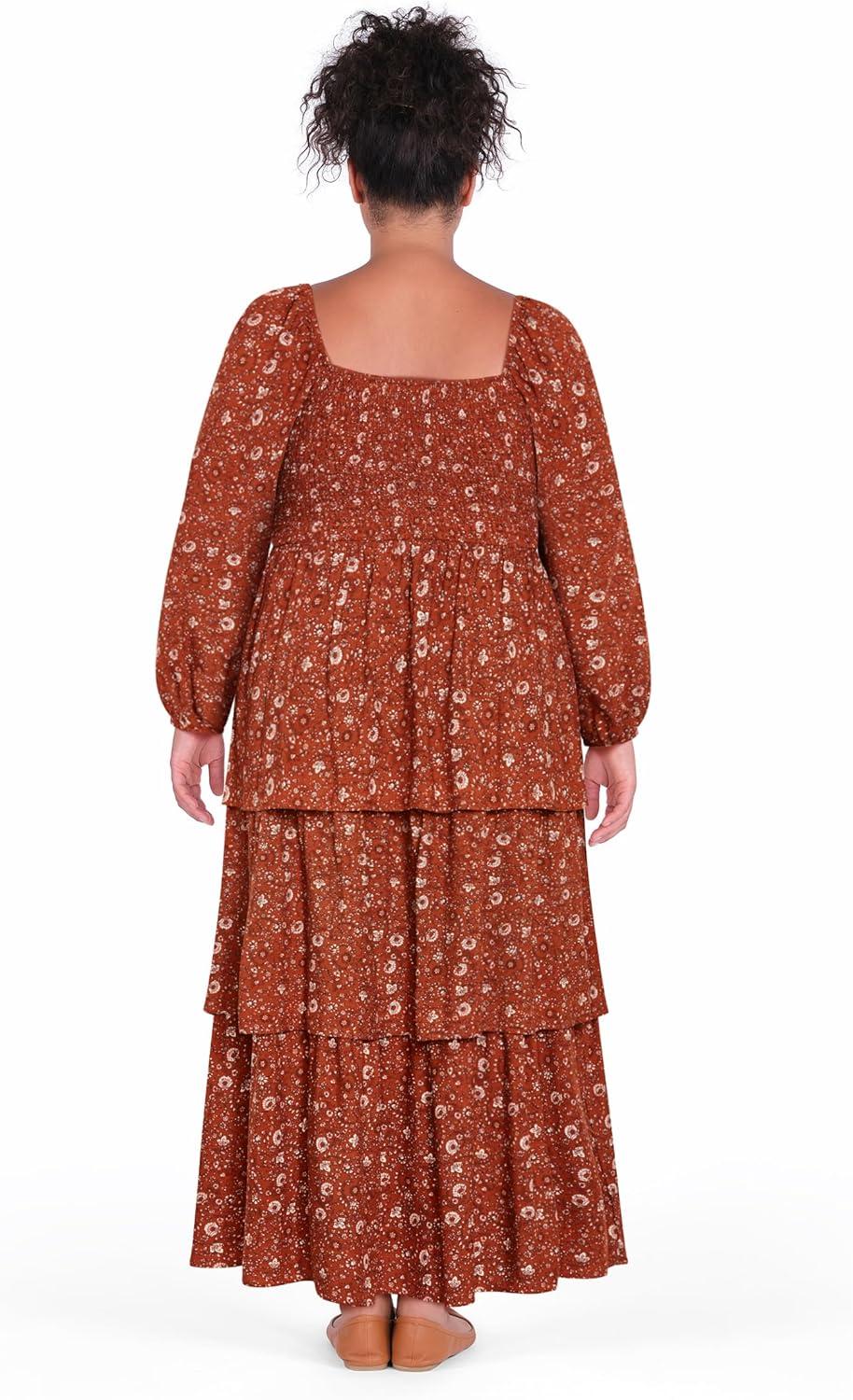 image:imageCity Chic Womens Plus Size Dress Cassidy MaxiOrange Print