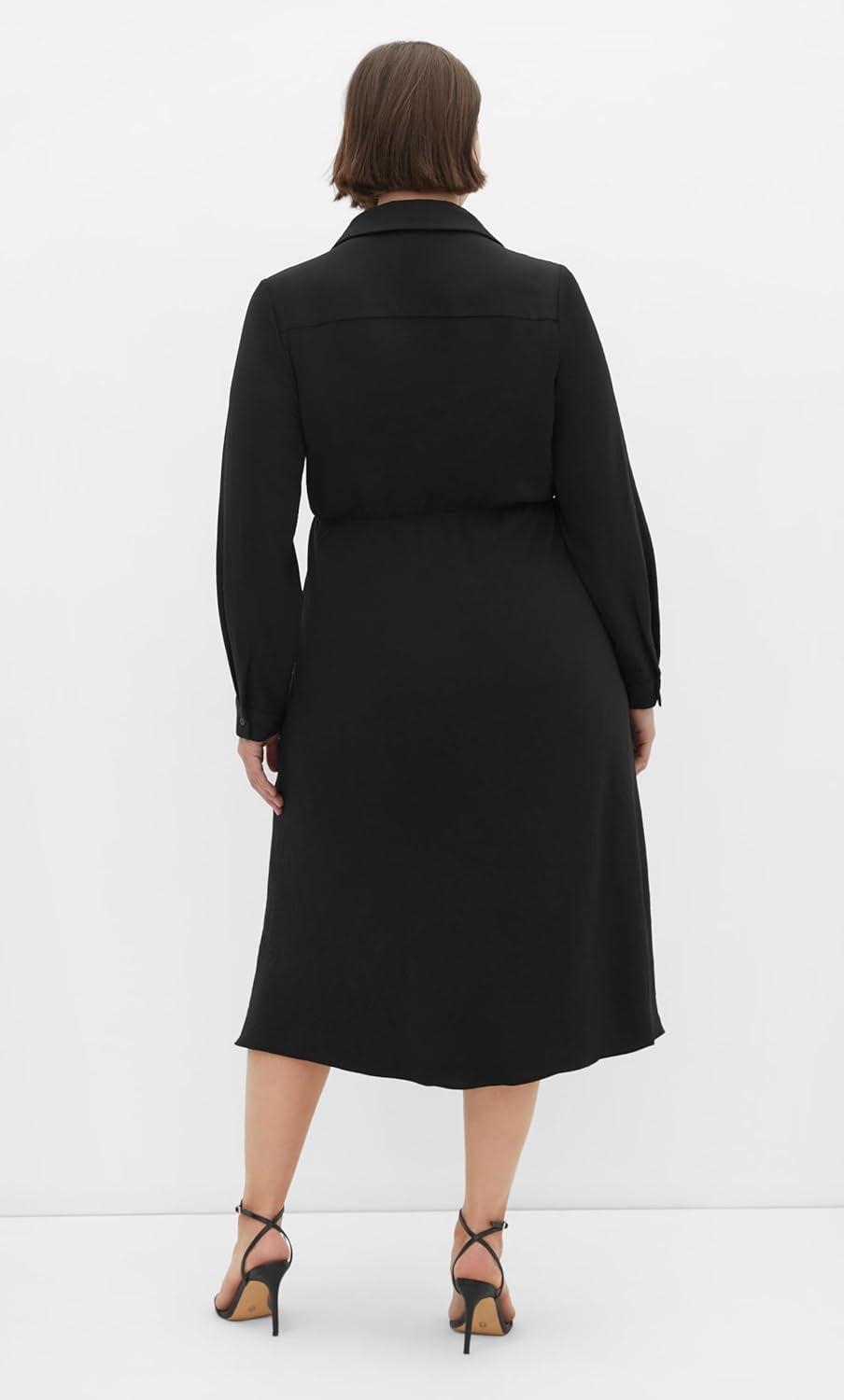 image:imageCity Chic Womens Plus Size Dress Chancery LaneBlack
