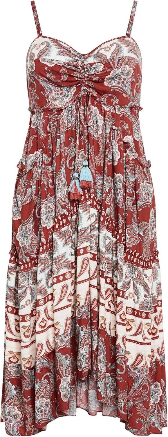 image:imageCity Chic Womens Plus Size Dress Christina MaxiPaisley