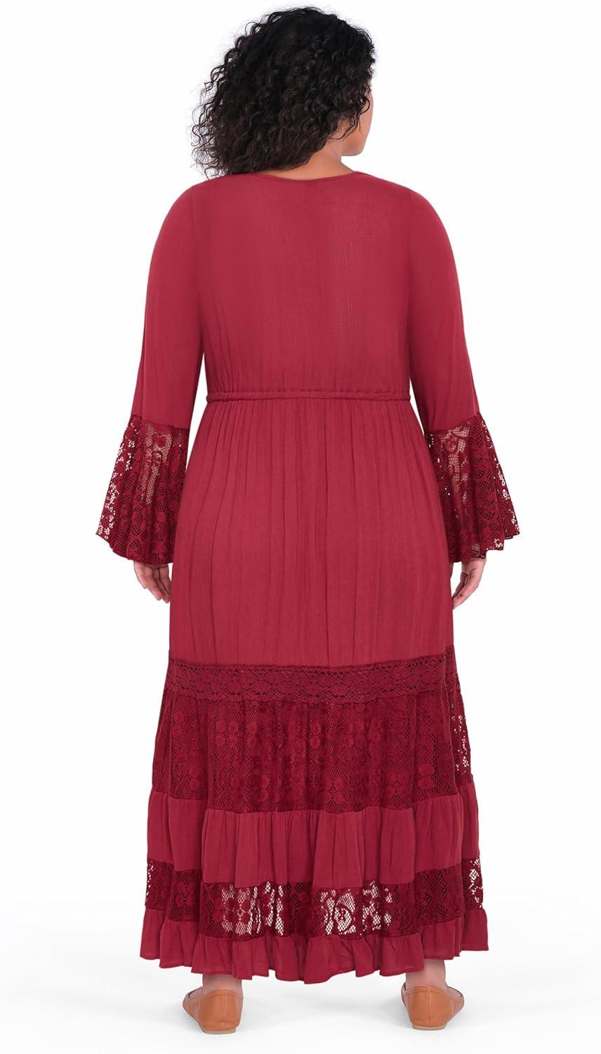 image:imageCity Chic Womens Plus Size Dress Dulce MaxiRed