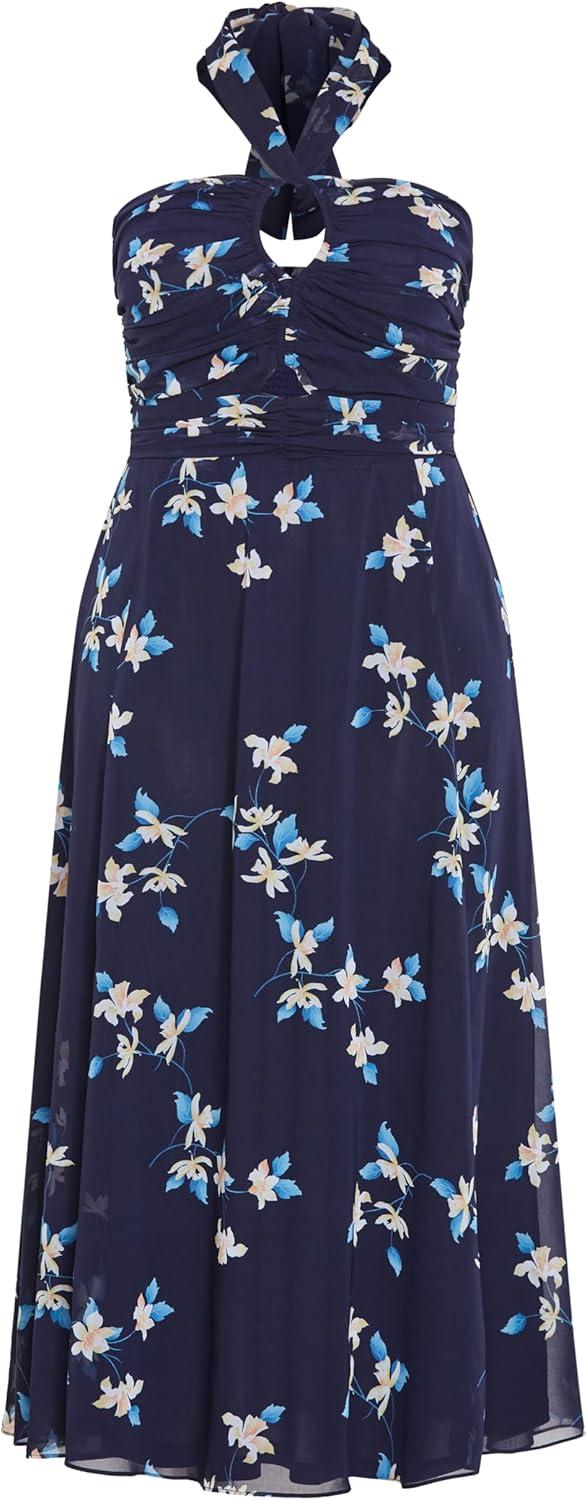image:imageCity Chic Womens Plus Size Dress Everfree Floral Print MaxiAkita Floral