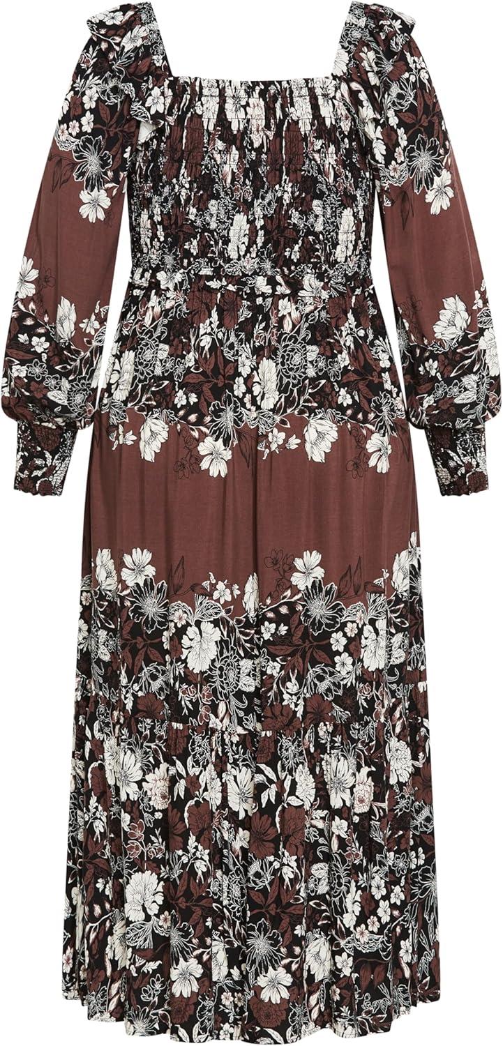 image:imageCity Chic Womens Plus Size Dress HattieFloral