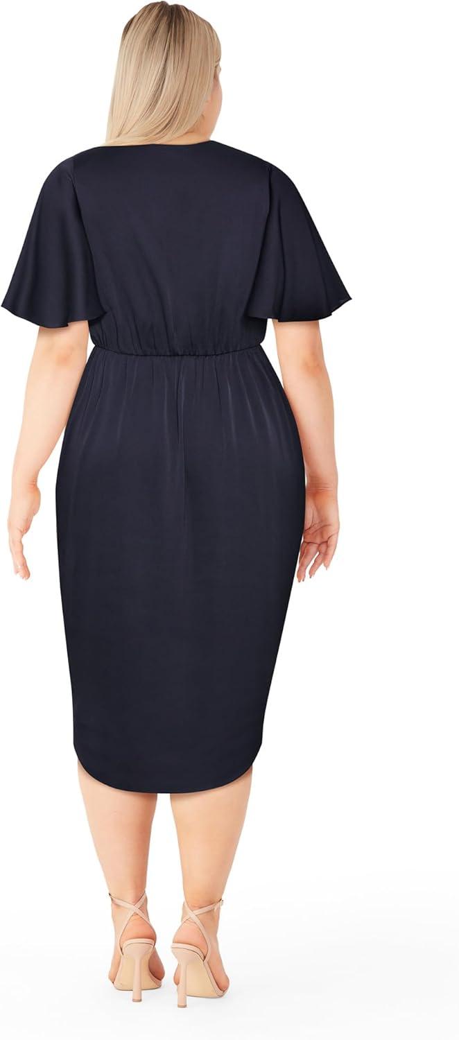 image:imageCity Chic Womens Plus Size Dress HollandNavy