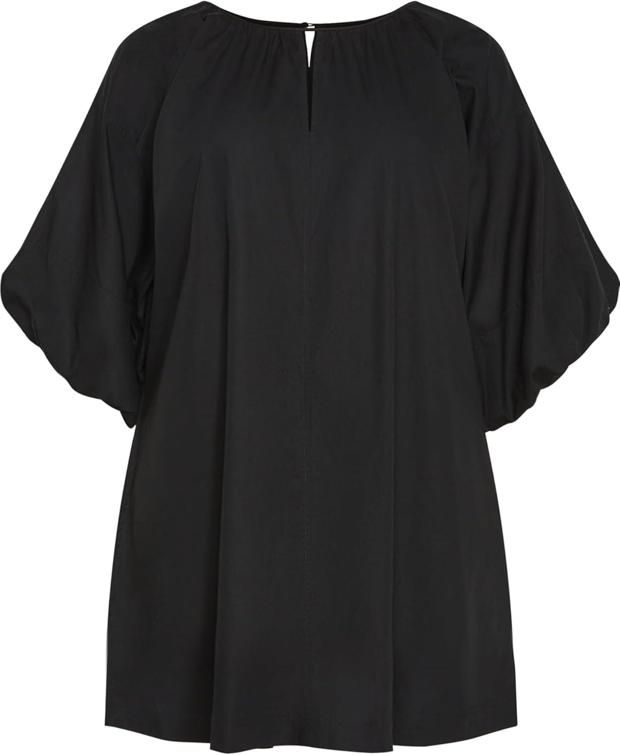 image:imageCity Chic Womens Plus Size Dress Lexi MiniBlack