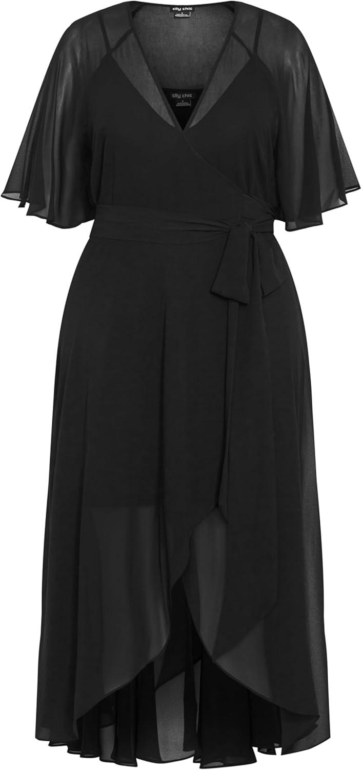 image:imageCity Chic Womens Plus Size Dress Lovers LaneBlack