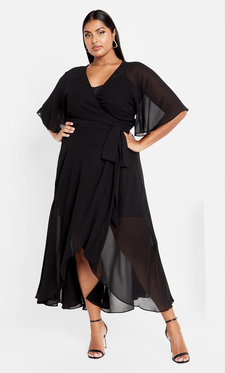 image:imageCity Chic Womens Plus Size Dress Lovers LaneBlack