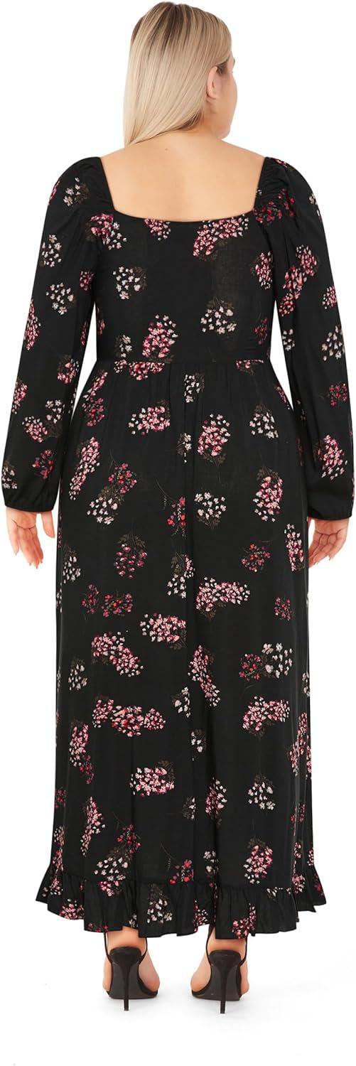 image:imageCity Chic Womens Plus Size Dress Murphy MaxiFloral