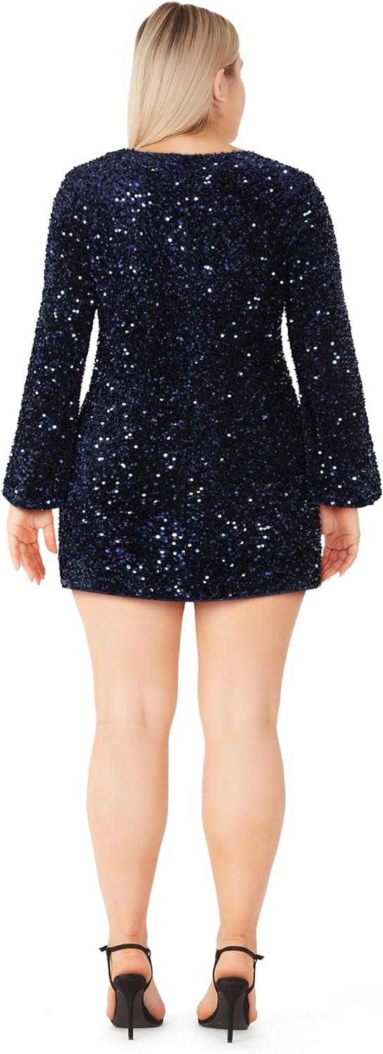 image:imageCity Chic Womens Plus Size Dress PaisleeNavy