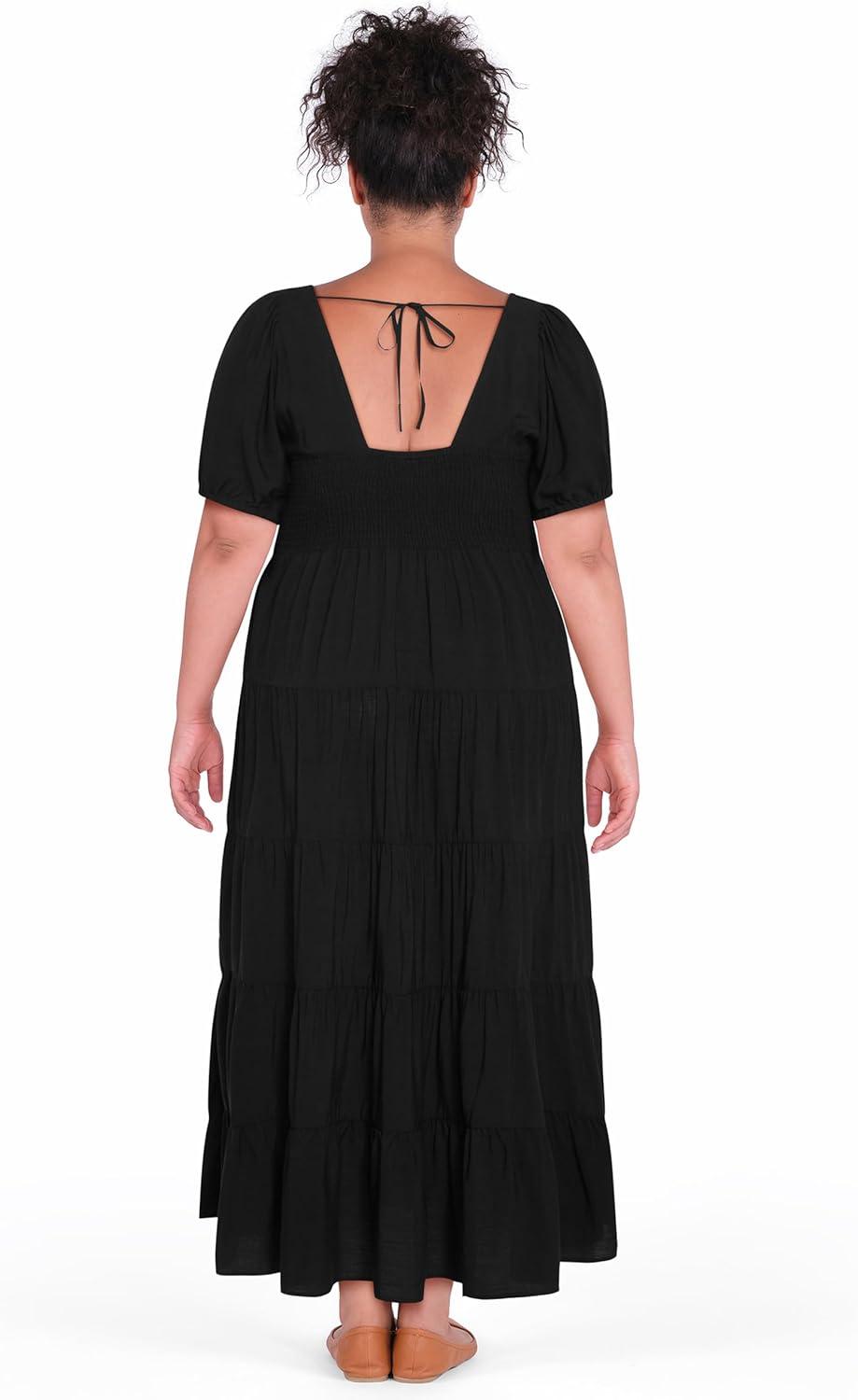 image:imageCity Chic Womens Plus Size Dress Sierra PlainBlack