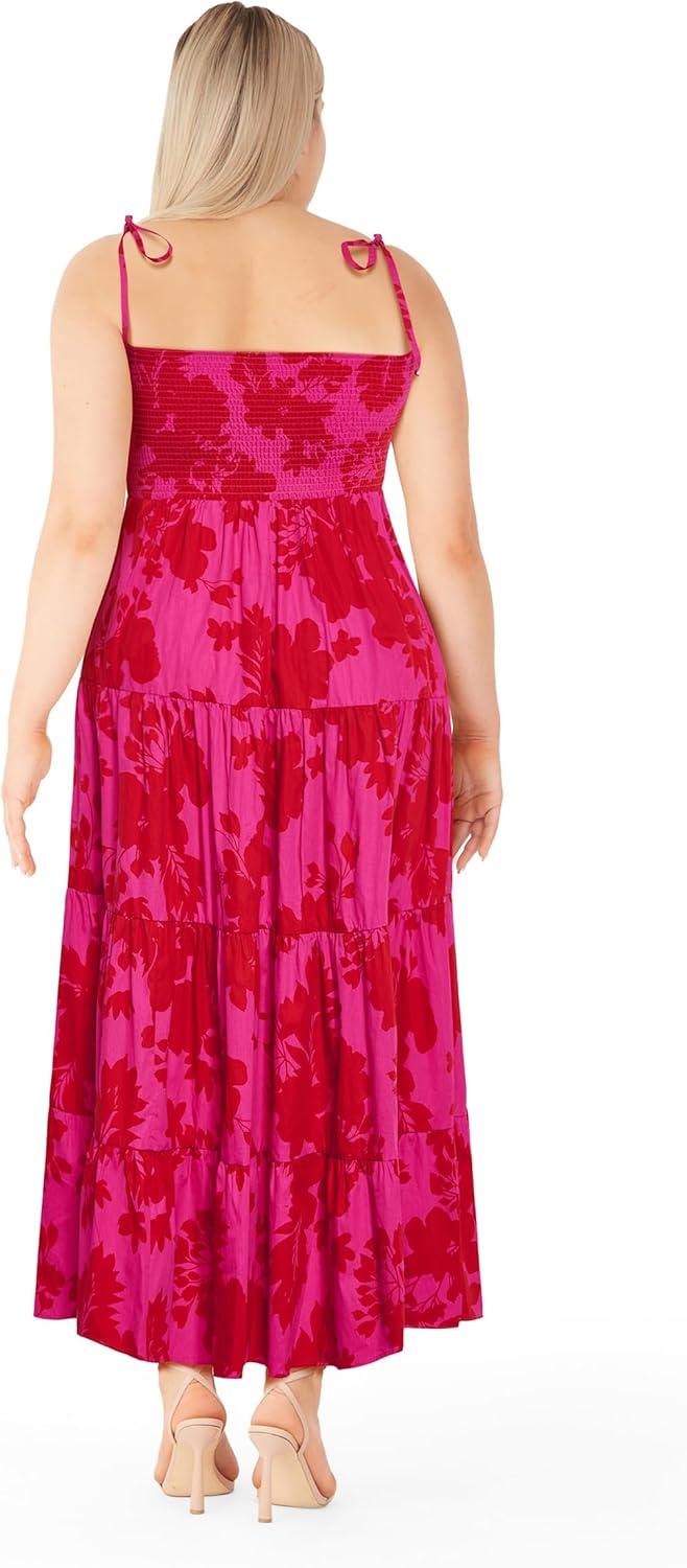 image:imageCity Chic Womens Plus Size Dress Tayla Print MaxiFloral