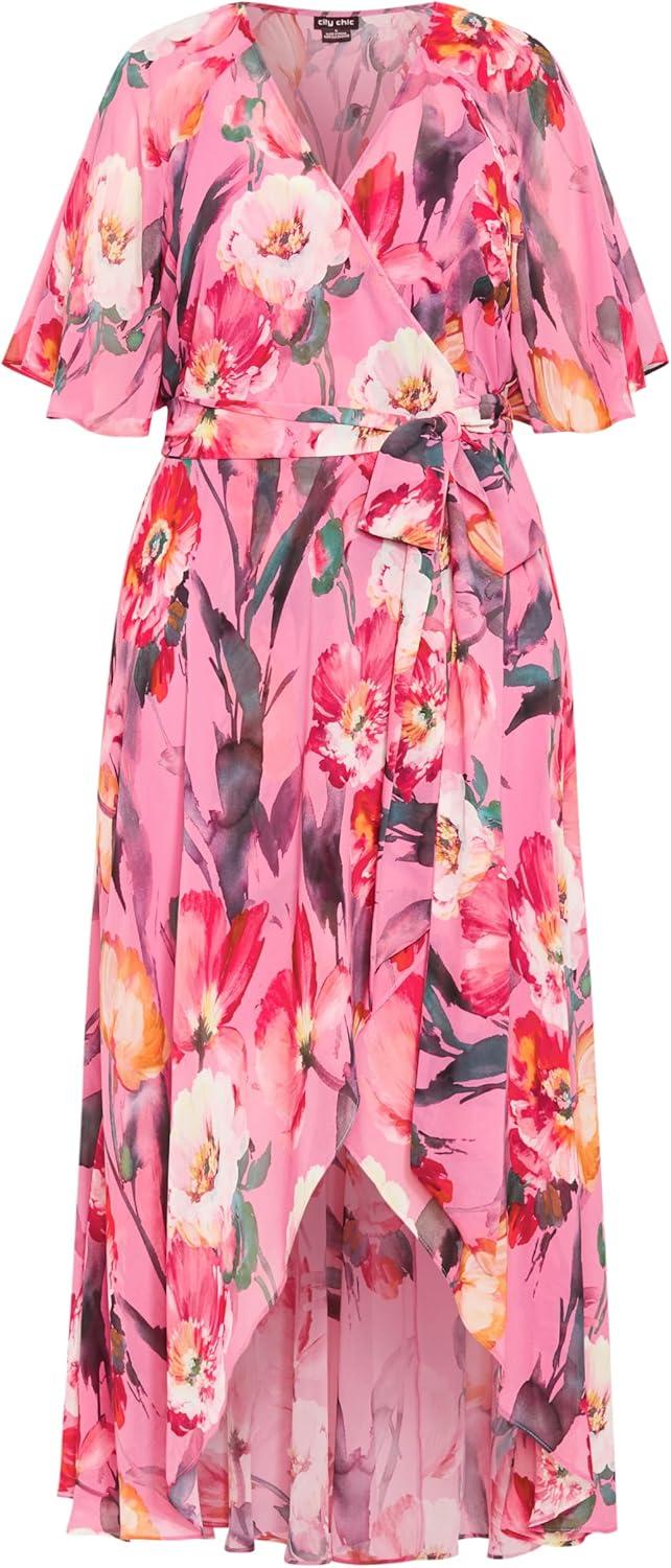 image:imageCity Chic Womens Plus Size DressLovers Lane PrintLovers Lane
