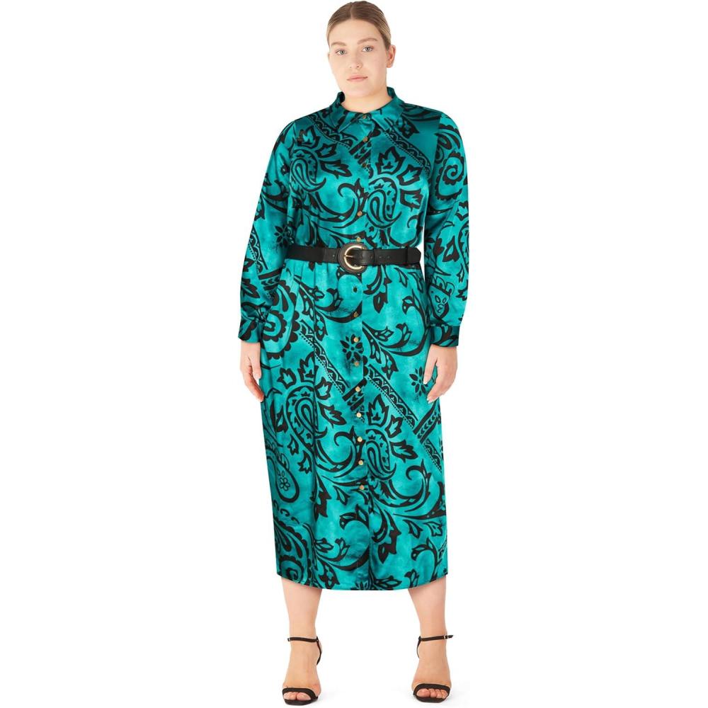 image:imageCity Chic Womens Dress AnyaBlue Paisley