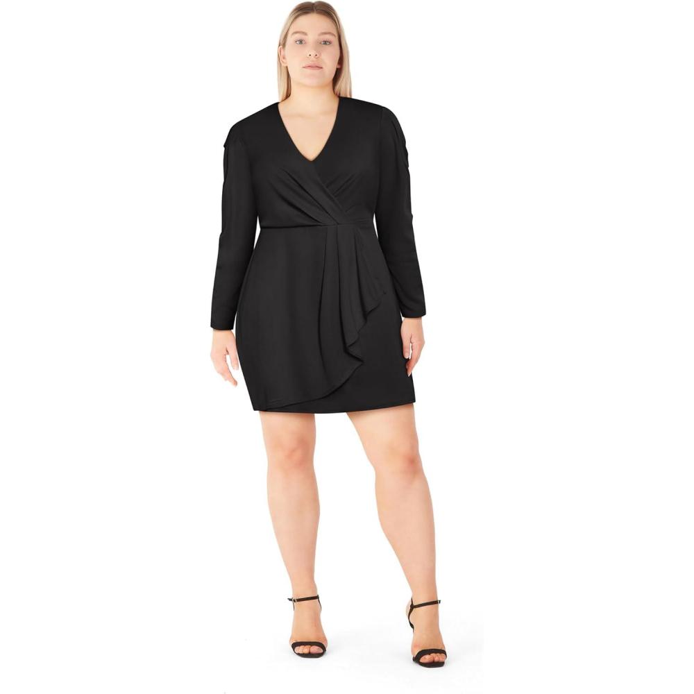 image:imageCity Chic Womens Plus Size Cocktail Dress  Freya IrisBlack