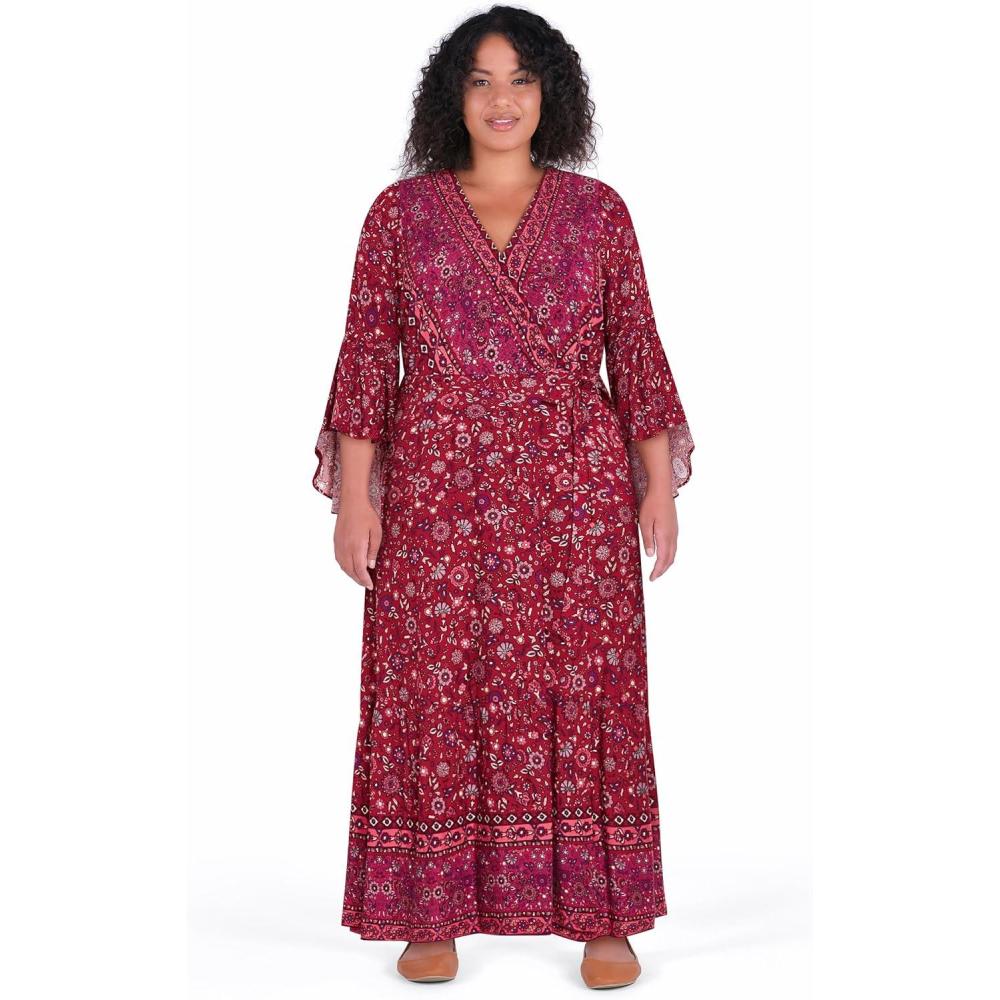 image:imageCity Chic Womens Plus Size Dress Adhara MaxiRed