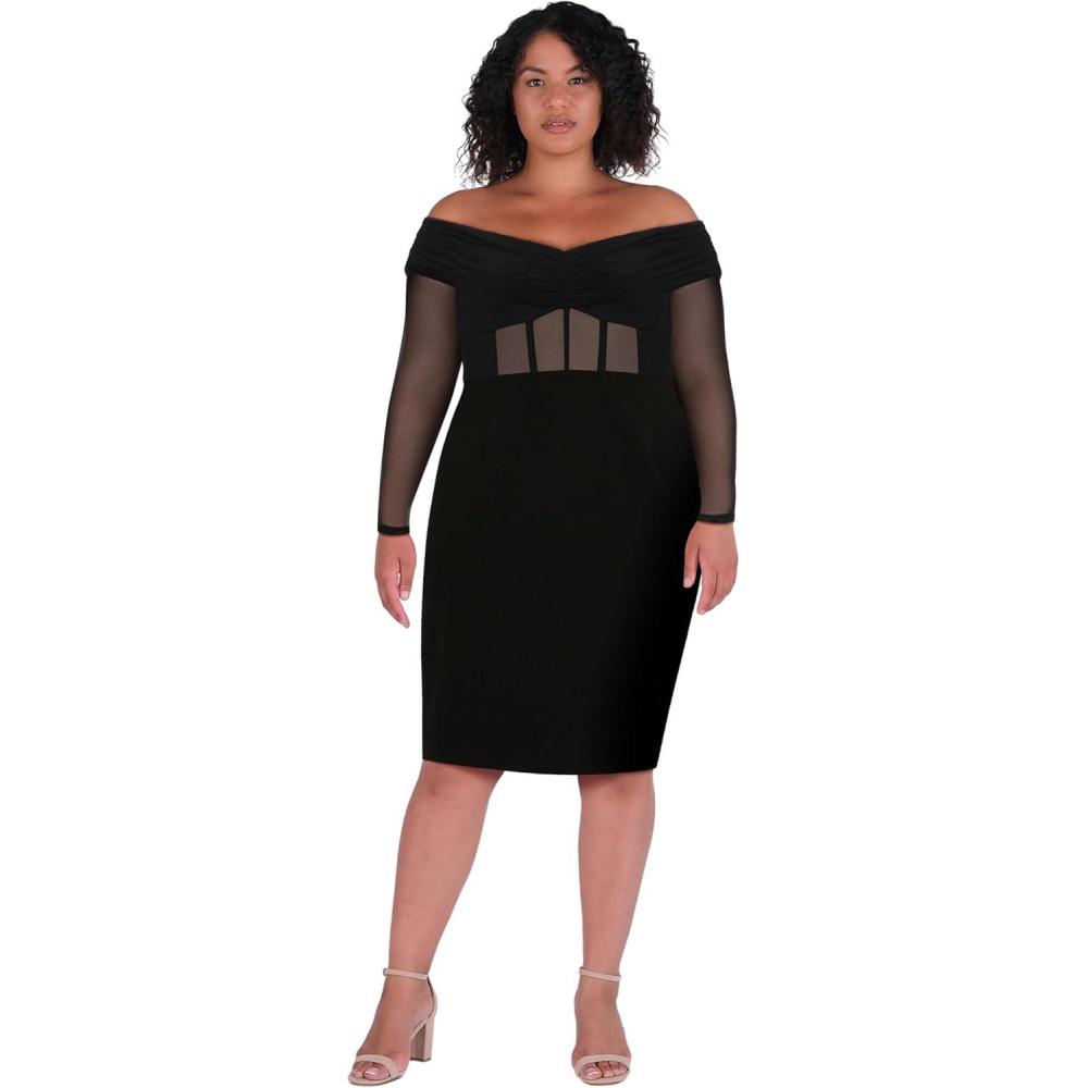 image:imageCity Chic Womens Plus Size Dress  AnneBlack