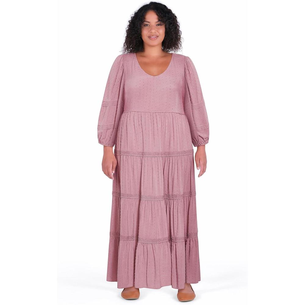 image:imageCity Chic Womens Plus Size Dress Brooklynn MaxiBlush