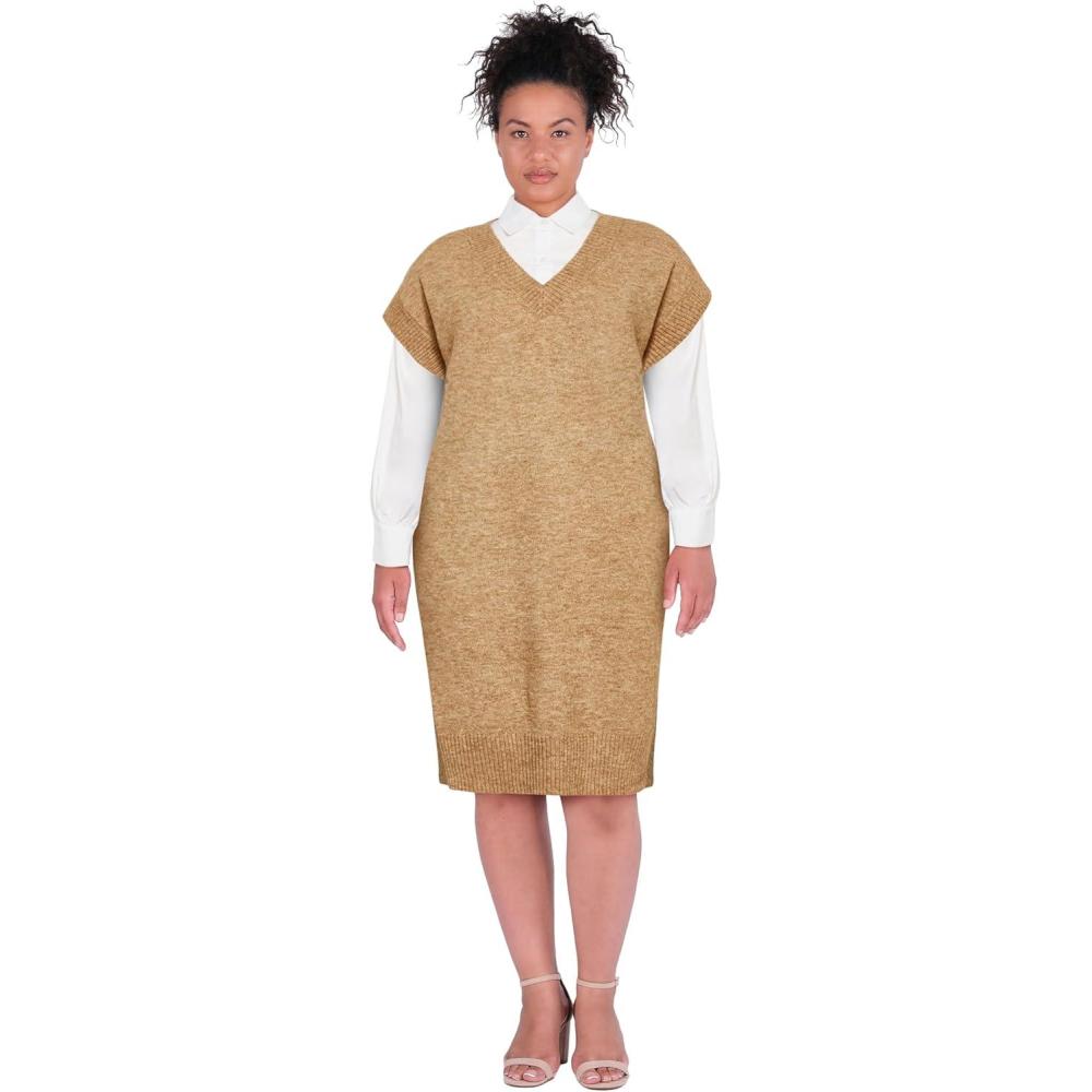 image:imageCity Chic Womens Plus Size Dress GloriaCaramel